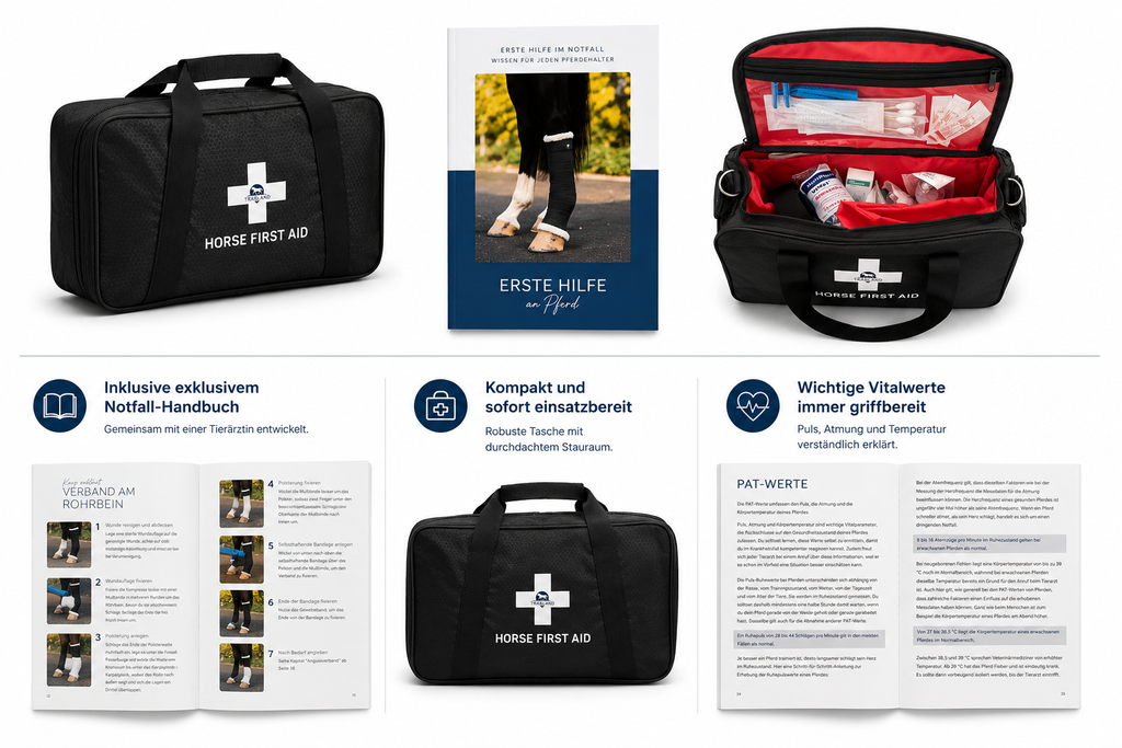 Horse First Aid - Die Erste Hilfe Tasche für Pferde